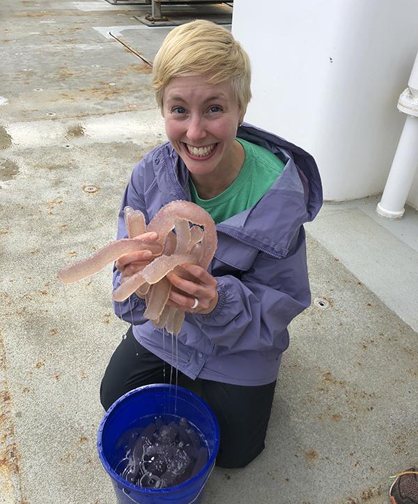 Student and Sea Pickle