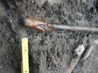 Detail of the Handle of Digging Stick No. 2 On the Paleosurface U2 of the Poggetti Vecchi Site