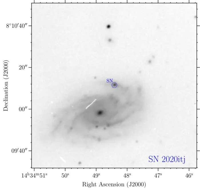 Example of observations used in the study