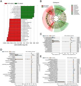 The Gut Microbiota in Elderly Patients with Acute Hepatitis E Infection