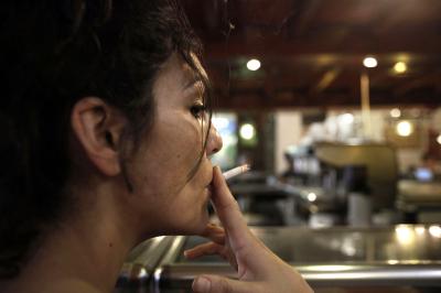 Woman Smoking