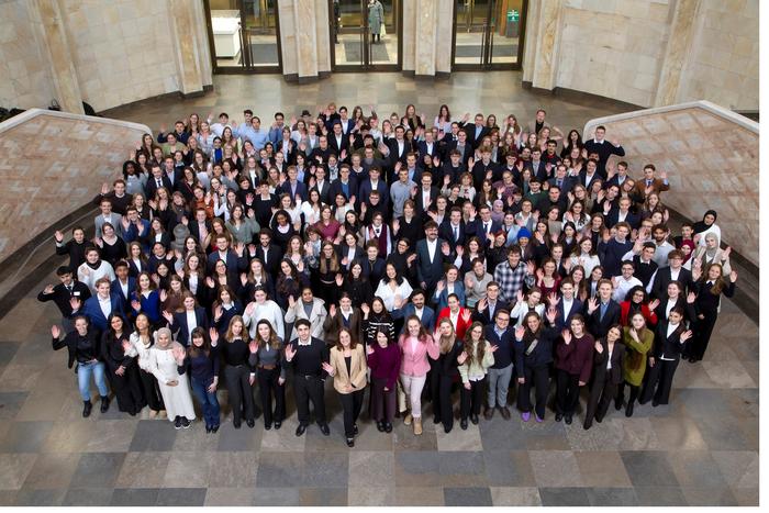 2025 Deutschlandstipendium recipients at Goethe University Frankfurt