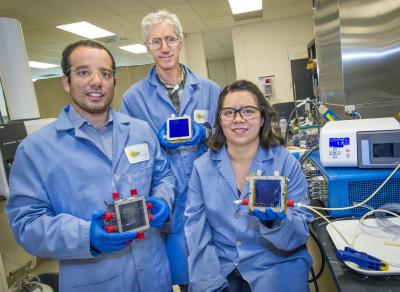 Miguel Modestino, Joel Ager and Rachel Segalman, DOE/Lawrence Berkeley National Laboratory