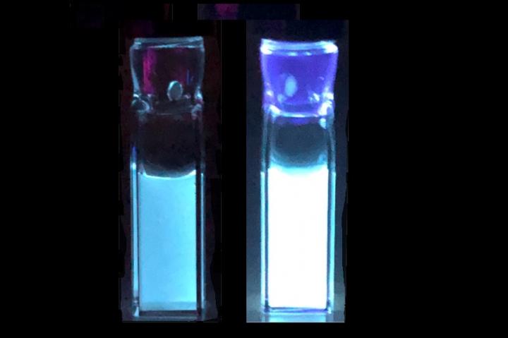 Containers Filled with a Tiny Cube that Detects Flammable Gas