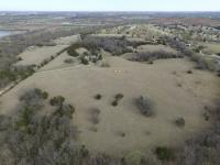 Aerial view of the site.
