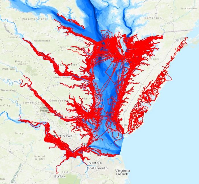 Bathymetry Map