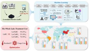 Machine learning–aided design of La-based composite modified biochar: Efficient materials and cost optimization for low-phosphorus water treatment