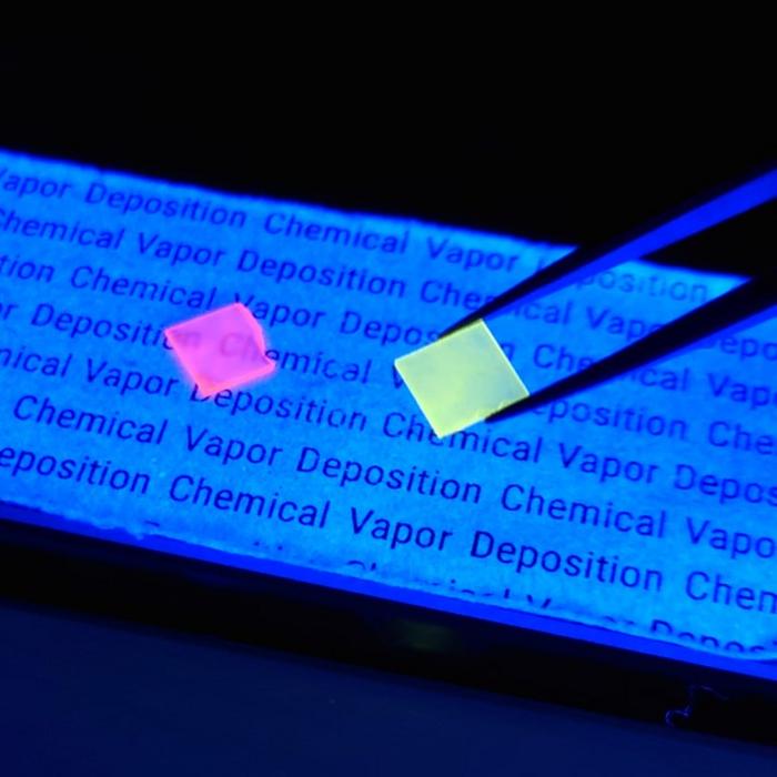 EUROPIUM- AND CERIUM-DOPED YAG–ALUMINA CHEMICALLY DEPOSITED EUTECTICS