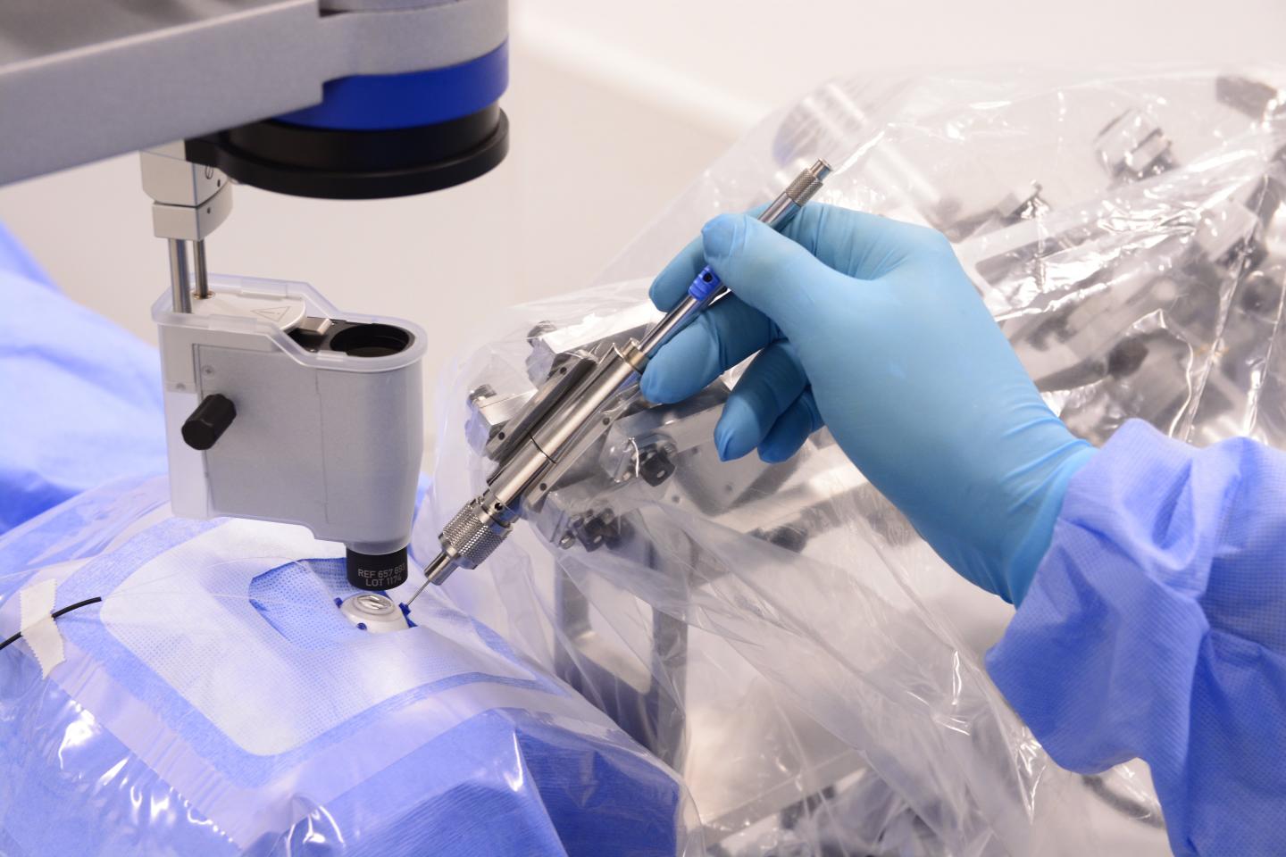 Surgical Eye Robot -- Close-Up