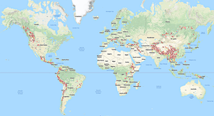 Global potential for seasonal pumped storage.