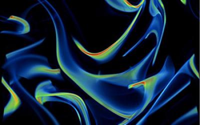 Image of Swirls Showing Movement in Water