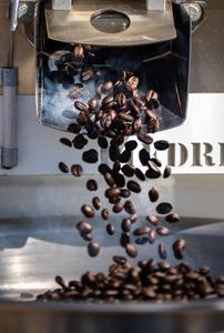 Solar roasted coffee