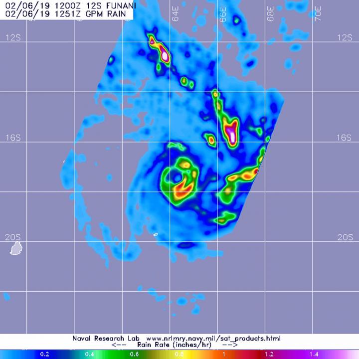 Satellite Image of Funani