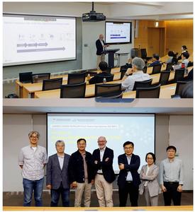 full shot of seminar