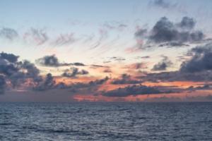 Horizon on oceanographic cruise