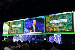 Dr. Charles Sawyers presenting at AACR 2026