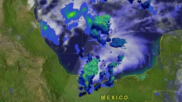 GPM Video of Danielle
