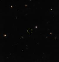 Infrared detection of the cold brown dwarf (annotated)