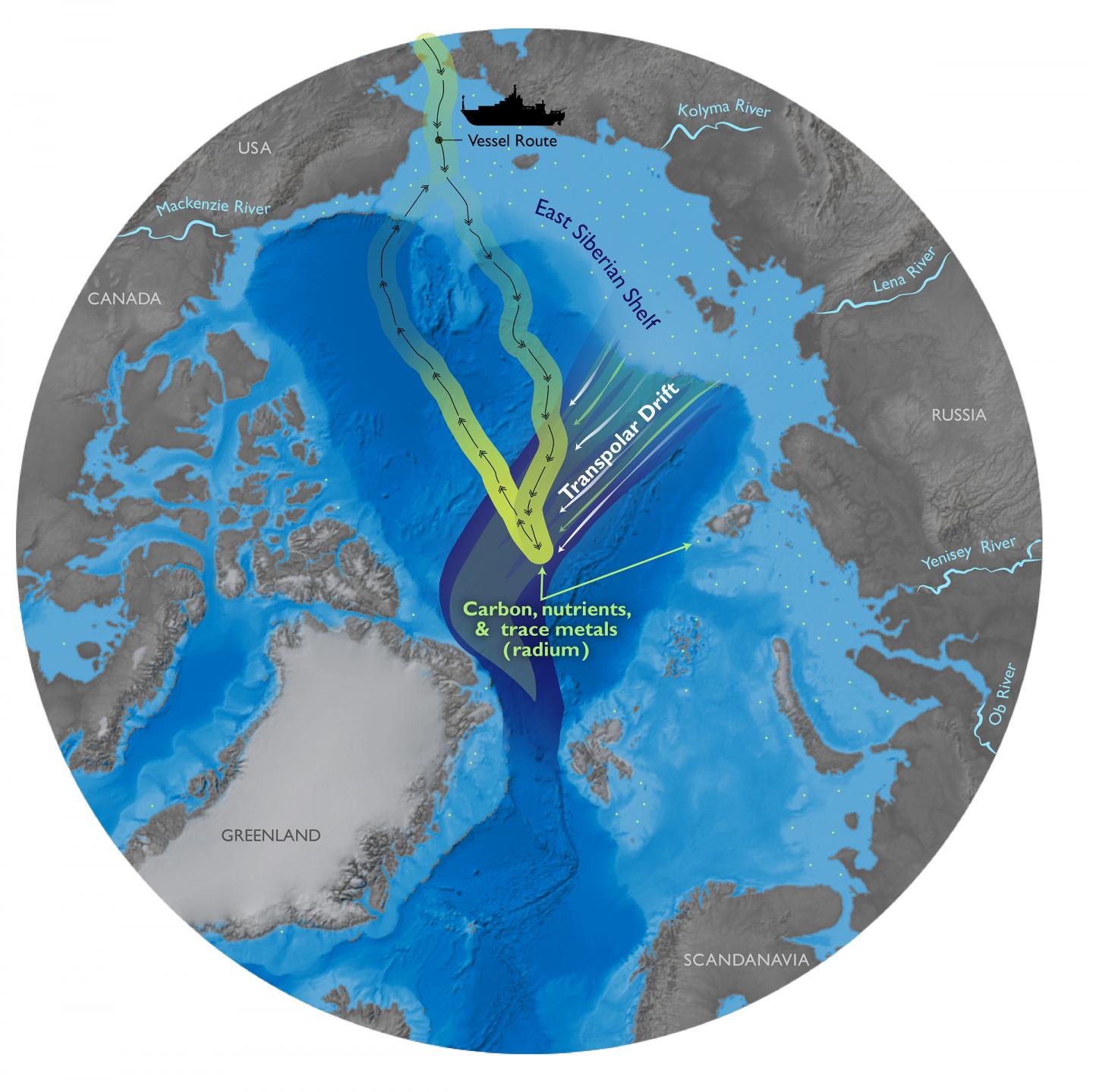 Materials from Arctic Shelves are Changing the Water's Composition (5 of 6)