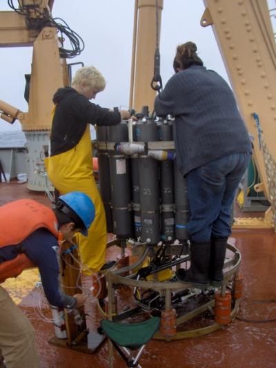 Water and Microbial Samples Being Collected by UBC Researchers