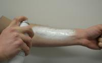 Arm with Spray on Foam