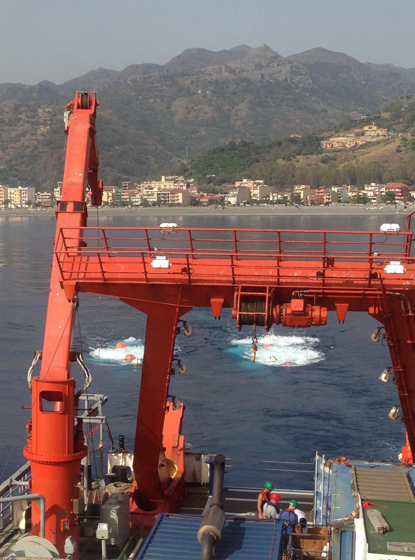 Seismic Study off the Coast of Sicily