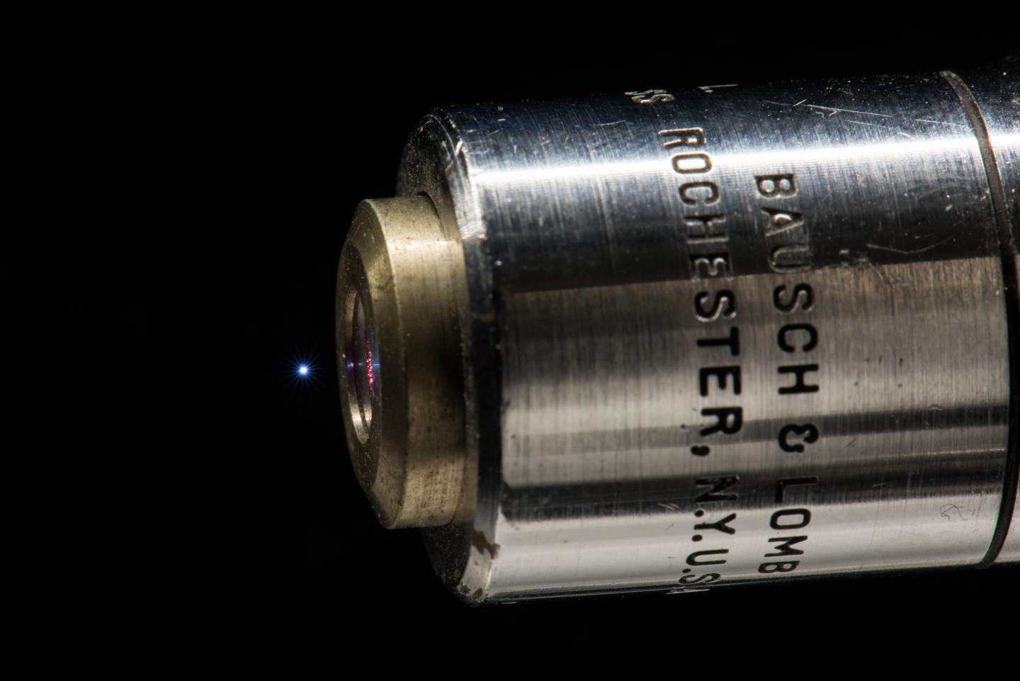 A Microplasma in Air Serves as a Source of Terahertz Radiation