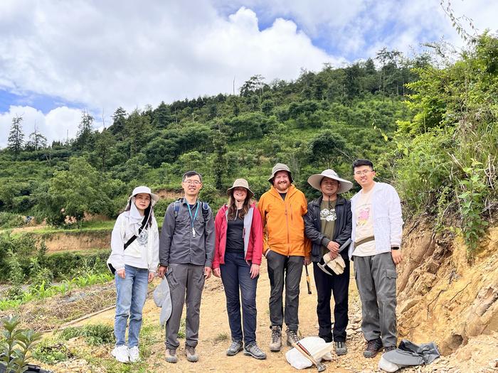 Part of the research team
