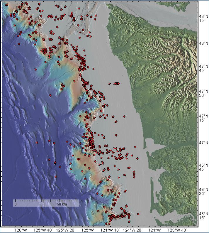 Methane Bubbles Map