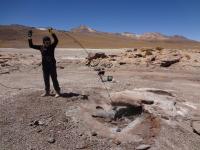 Threading Sensors into a Geyser