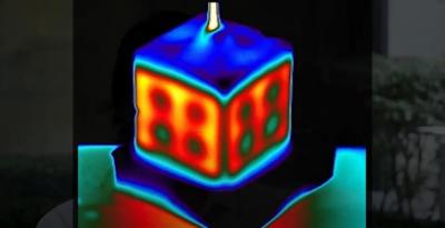 Infrared Tomography of Heat-Profused Hydrogel