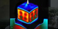 Infrared Tomography of Heat-Profused Hydrogel