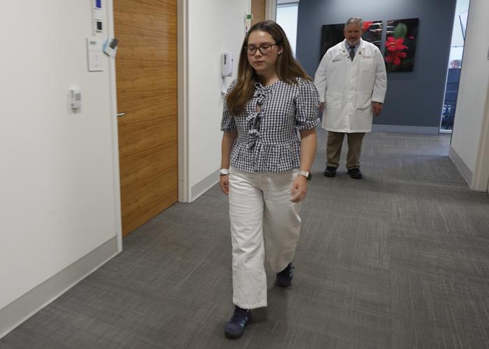 Walking exam