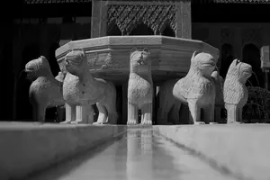 Many of the Arabic poems inscribed on the walls, arches, fountains, and palaces of the Alhambra are attributed to Ibn Zamrak.