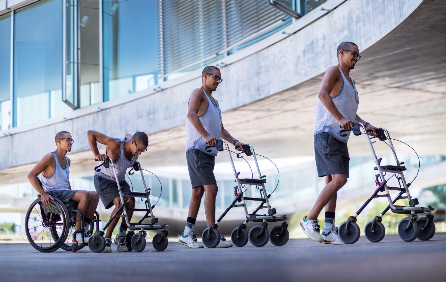 David Mzee Was Able to Walk Again after Being Paralyzed for Several Years
