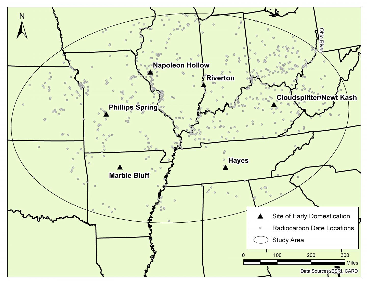Domestication Map