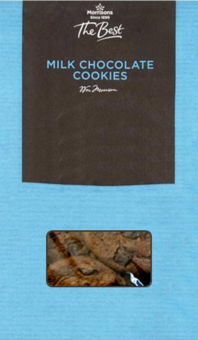 Transparent cookies blue