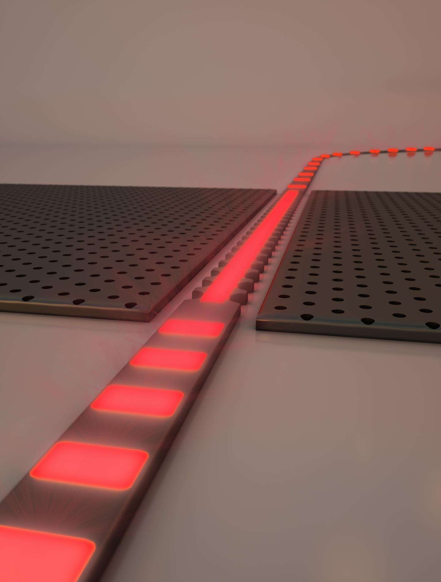 A Zero-index Waveguide