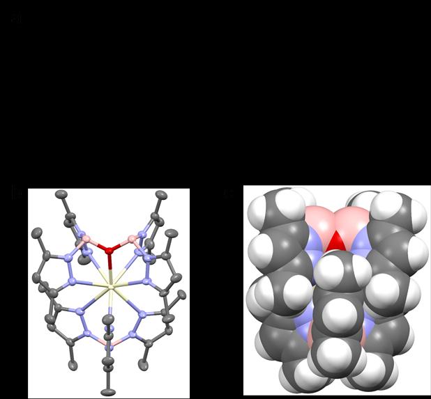 Figure 1 | Synthesis and structure of the investigated cerium(III) complex Ce-1