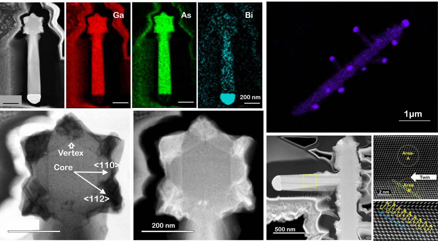 Obtained Unusual Nanostructures