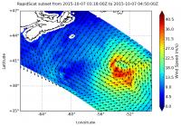 RapidScat Image of Joaquin