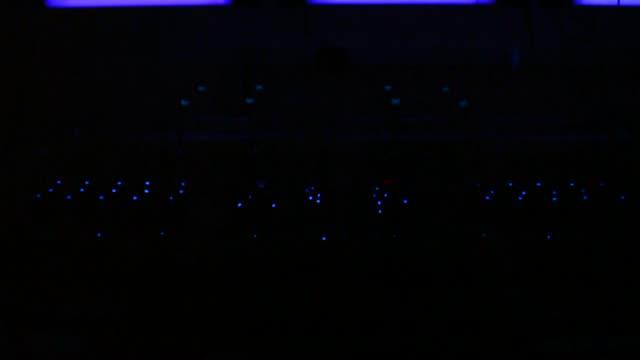 System of 3 Swings and 45 Metronomes Exhibiting a Chimera State
