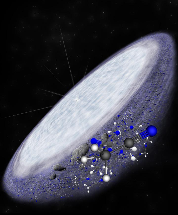 Artist Impression Protoplanetary Disk