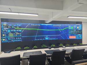 The movement of the buses is monitored centrally.