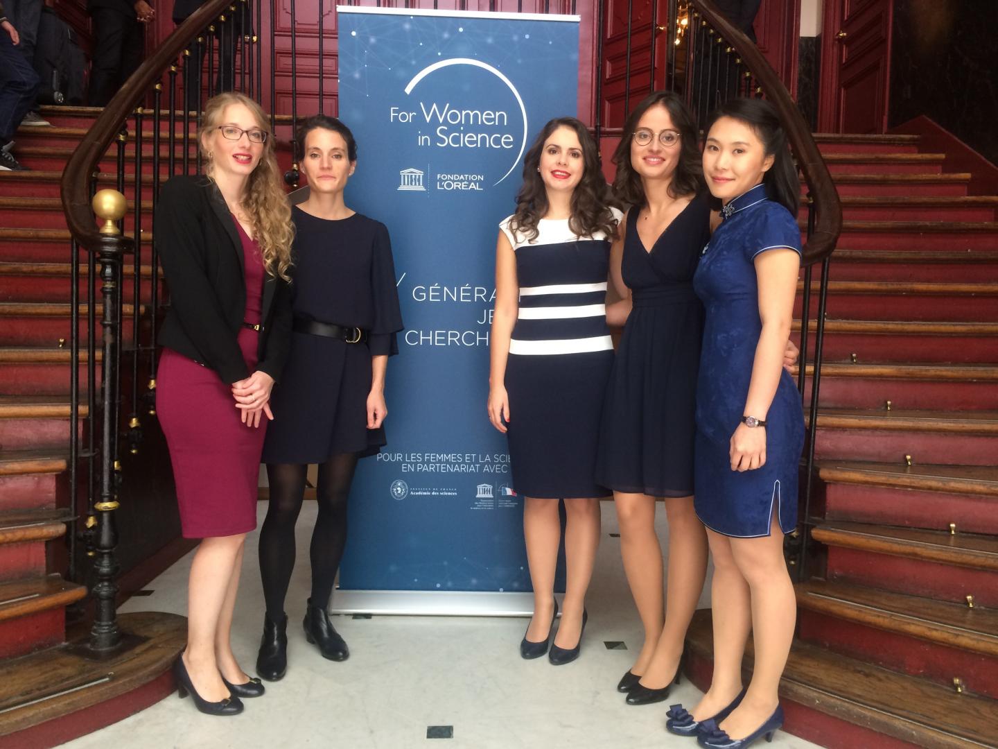 Blandine Monel, Pascale Vonäsch, Fani Koukouli, Juliette Fédry and Ai Ing Lim, Institut Pasteur