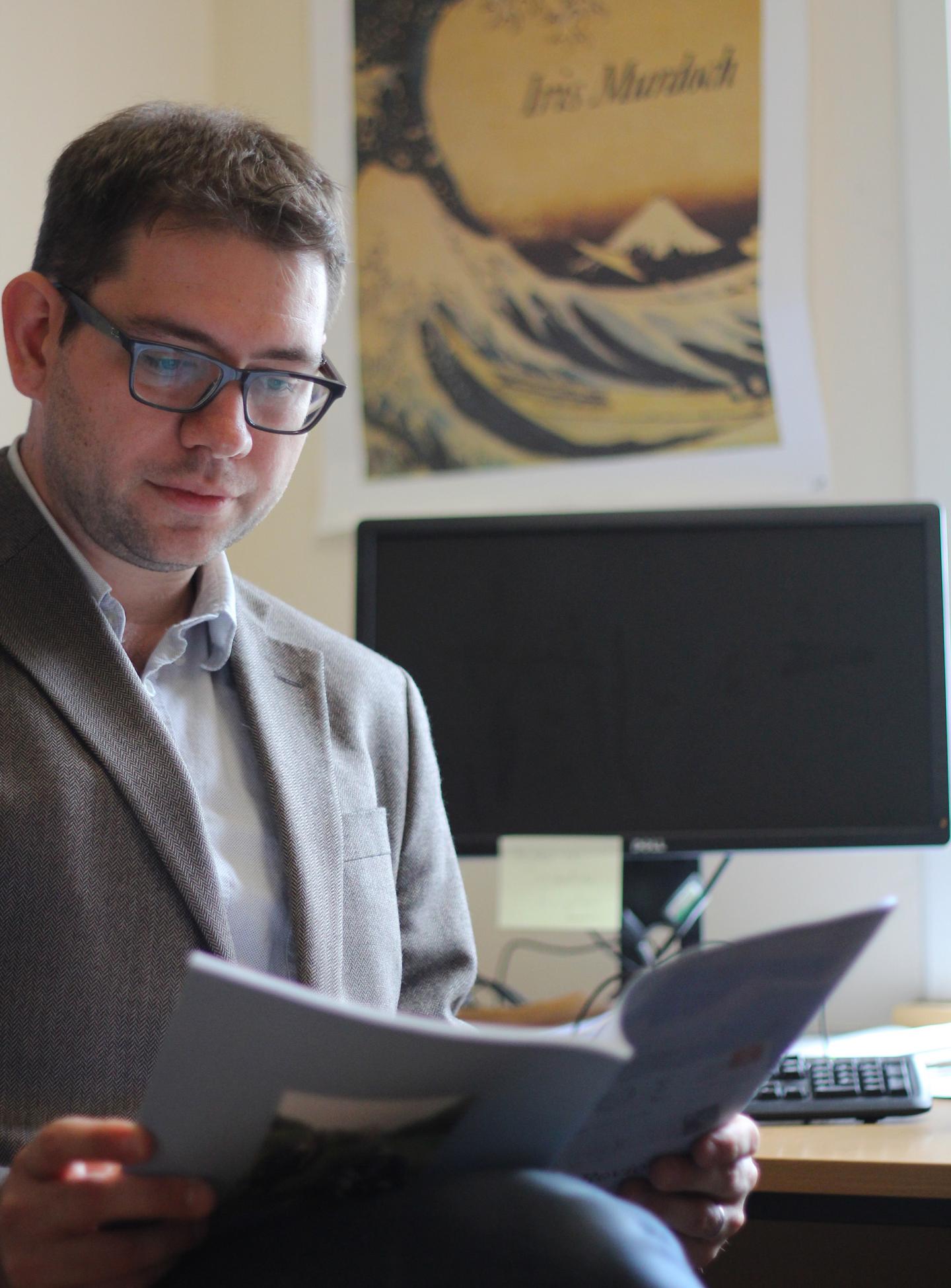 University of Chichester academic Dr Miles Leeson