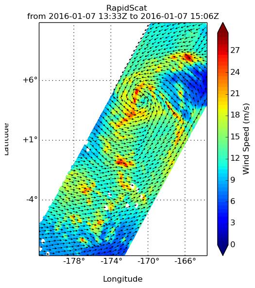RapidScat Image of Pali