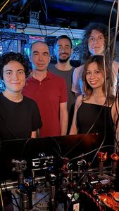 Group Picture of the researchers in their lab.
