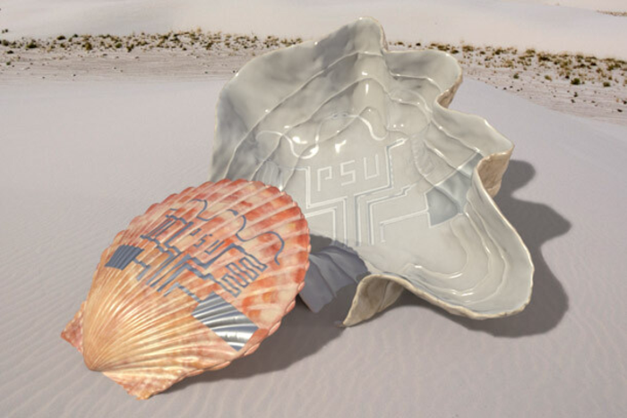 Shell printed circuit