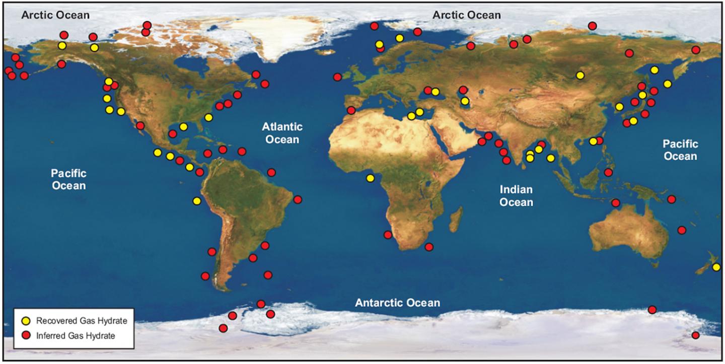 Methane Hydrates Worldwide